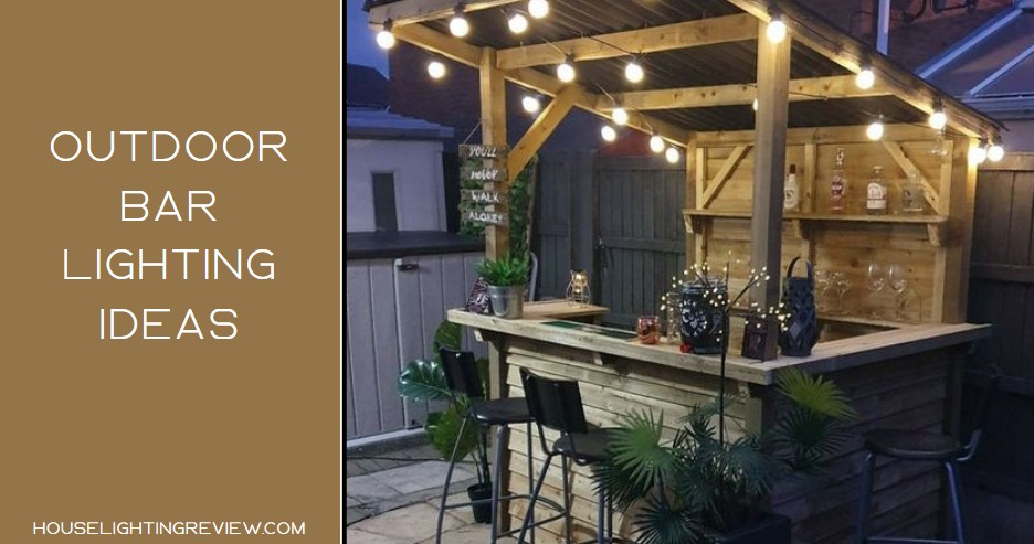 outdoor bar lighting ideas