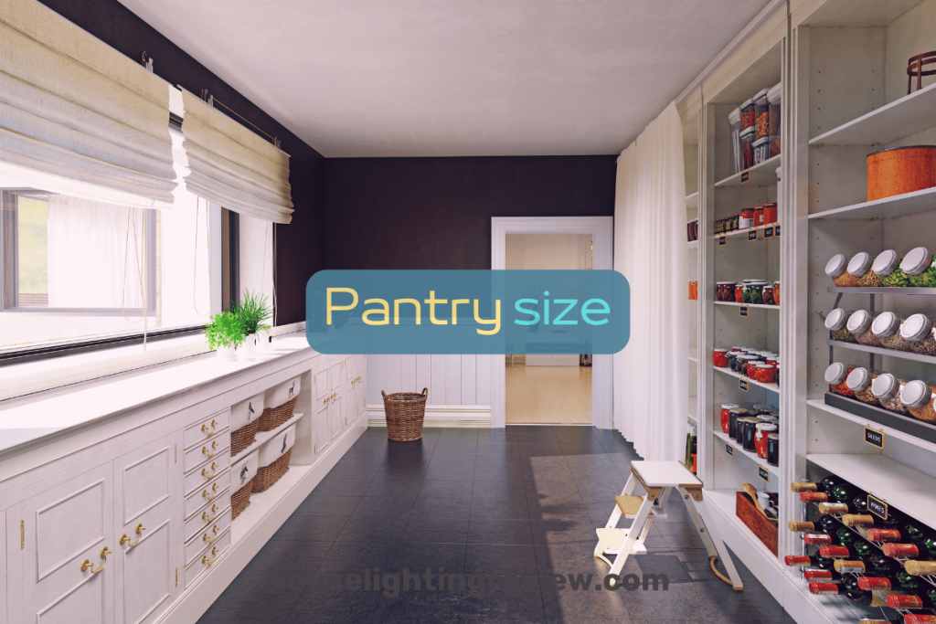 Pantry size